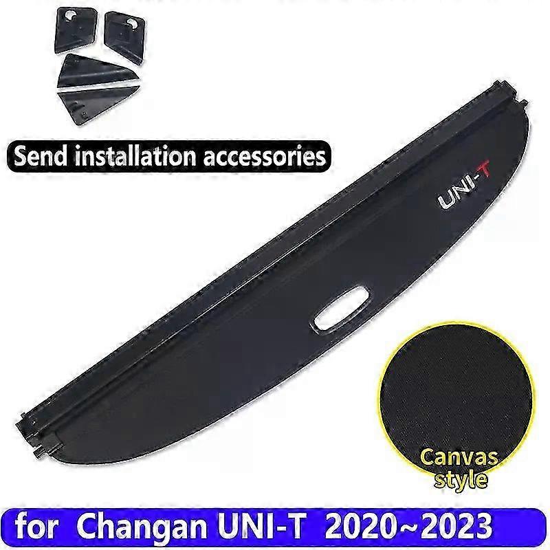 Accessories for Changan UNI T 2023 Car Trunk Curtain Covers Rear Rack Partition Shelter Decoration