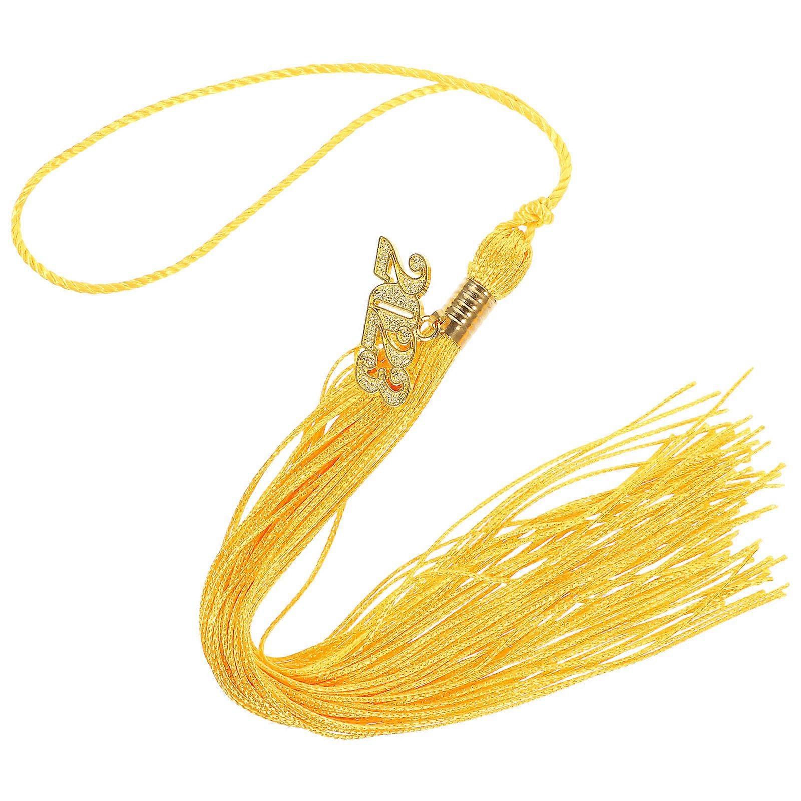5pcs Graduation Tassels for Doctor Caps Durable & Elegant Academic Cap Decorations for Ceremonies and Keepsakes