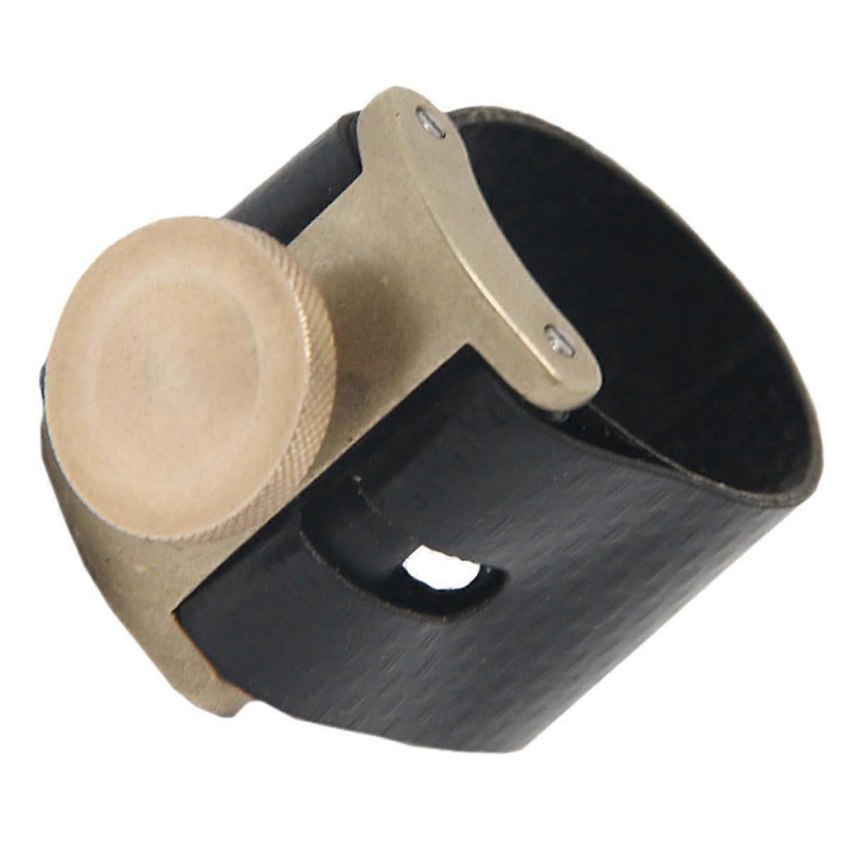 Saxophone mouthpiece clip clamp ligature parts wind instrument closure 2.80X2.70X2.60CM Black