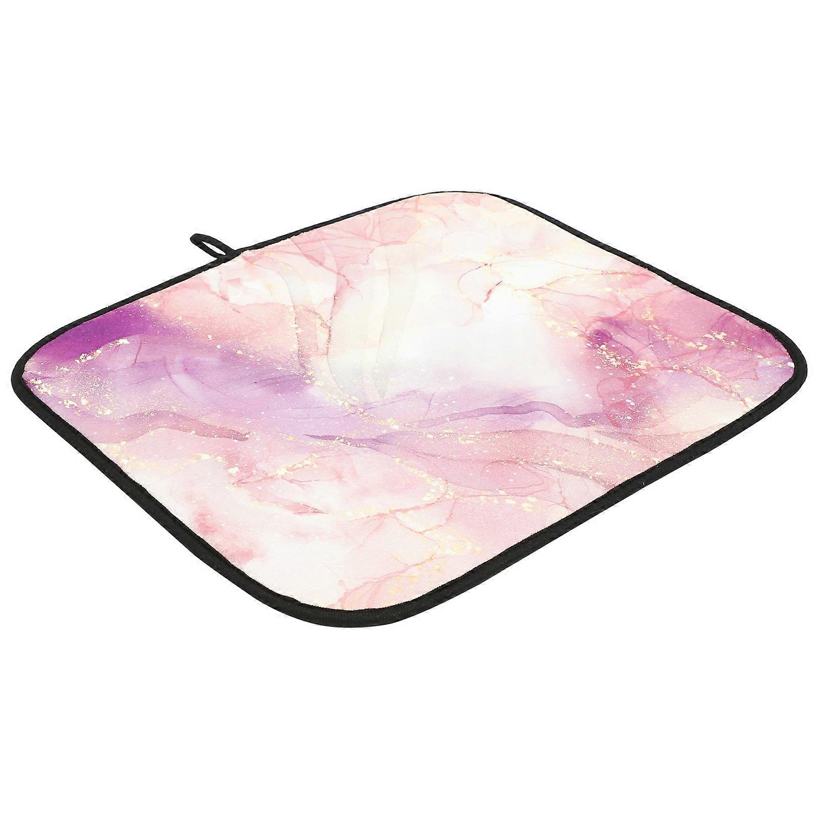 Kitchen Drying Mat Dish Mats For Counter Prevent Scalding Quick Dry 41X46CM 1Set
