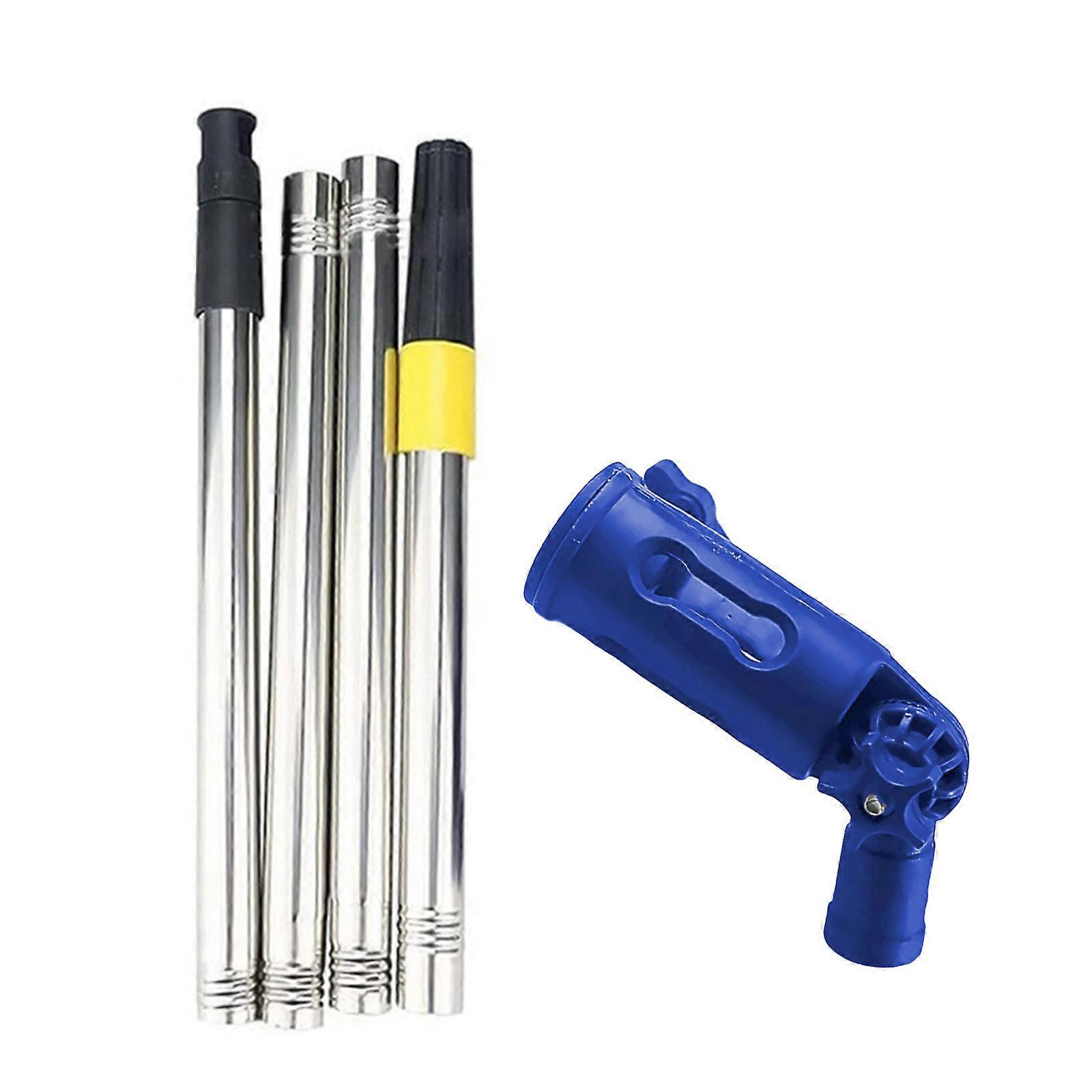 Professional Rotating Paint Brush Extension Tool Adjustable Paint Brush Extender For Wall Ceiling Coating Tasks Multicolor