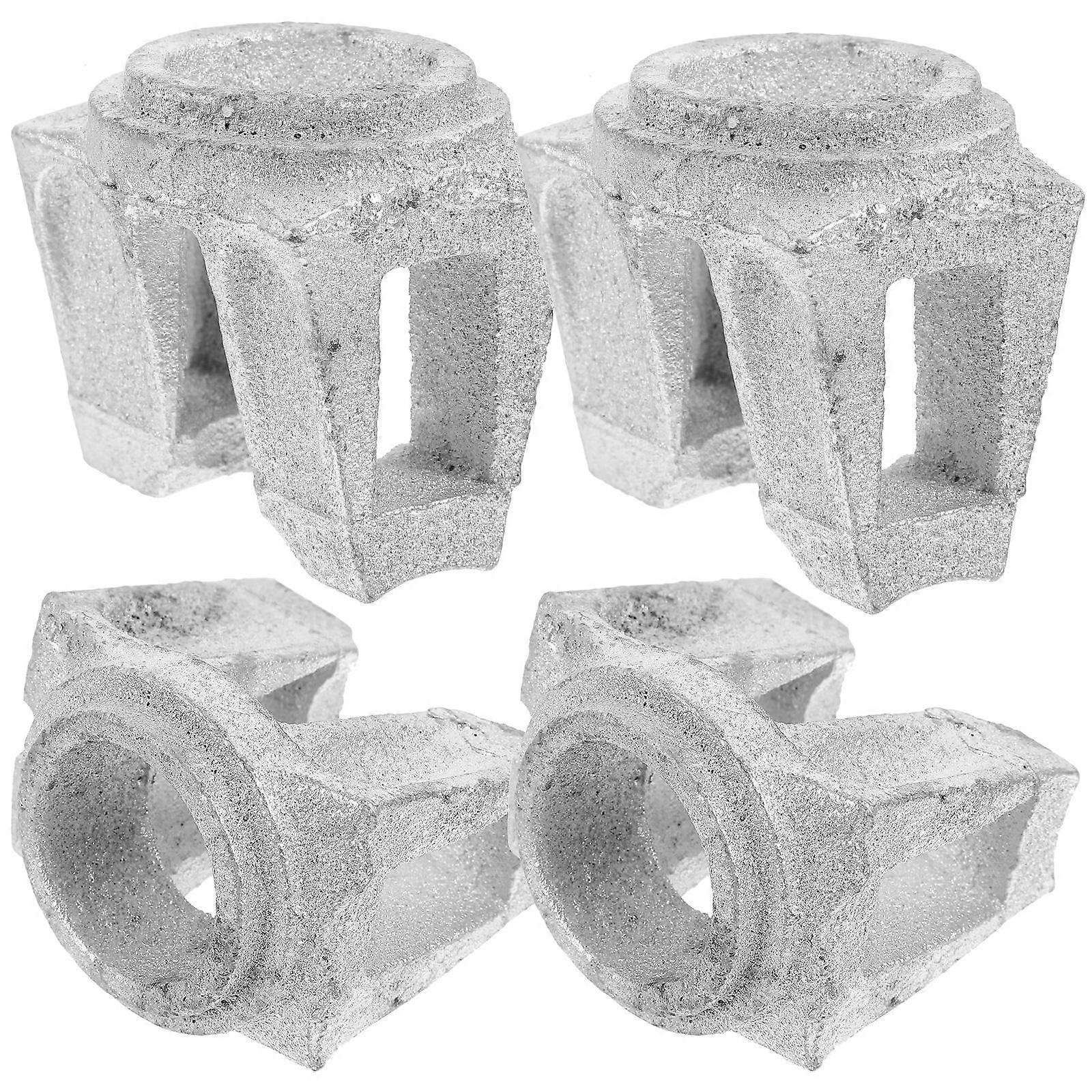 4pcs Durable Iron Scaffold Fixed Adapter Lock Parts Replacement Accessory for Enhanced Safety and Efficiency in Construction Projects