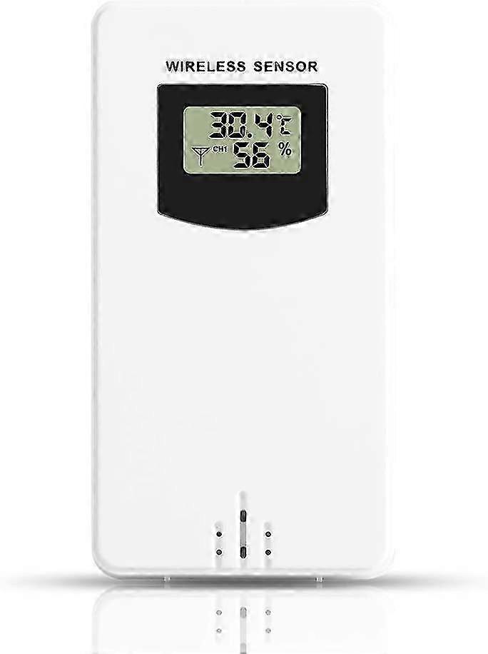 Weather Station Accessories, Wireless Sensor Probe Temperature Monitor Outdoor Replacement Sensor hwy641