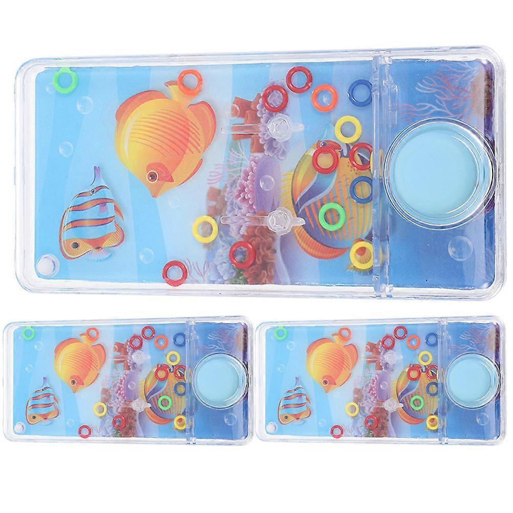 3pcs Handheld Water Ring Toss Game for Lightweight Outdoor Fun Perfect for Summer Parties and Travel