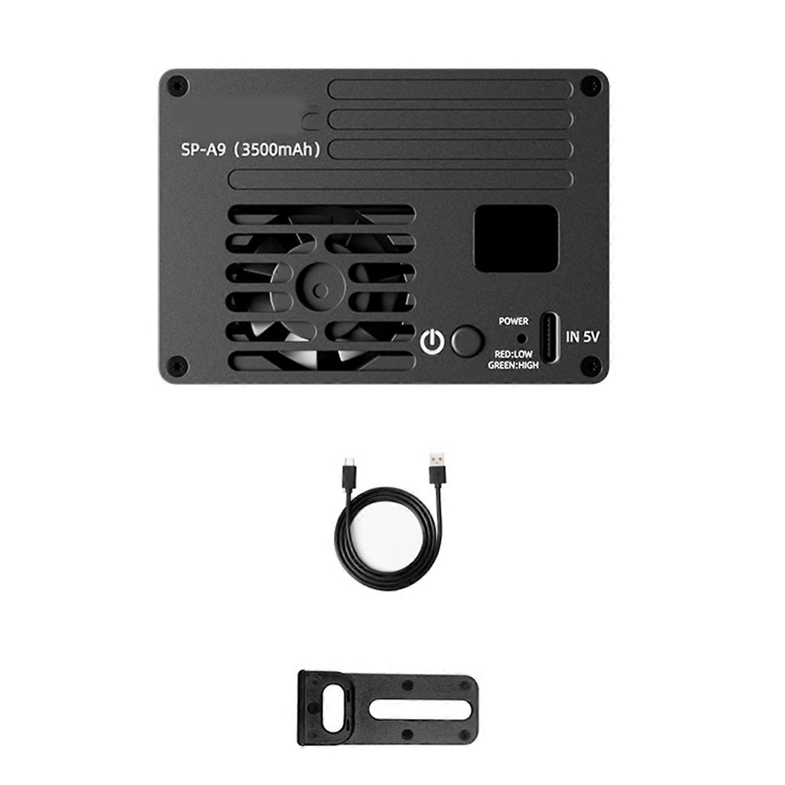 Camera External Cooling Fan Overheats Prevention Rechargeable Battery Semiconductor For A7M4 A7C ZVE1/10 A6700s Mount Multicolor