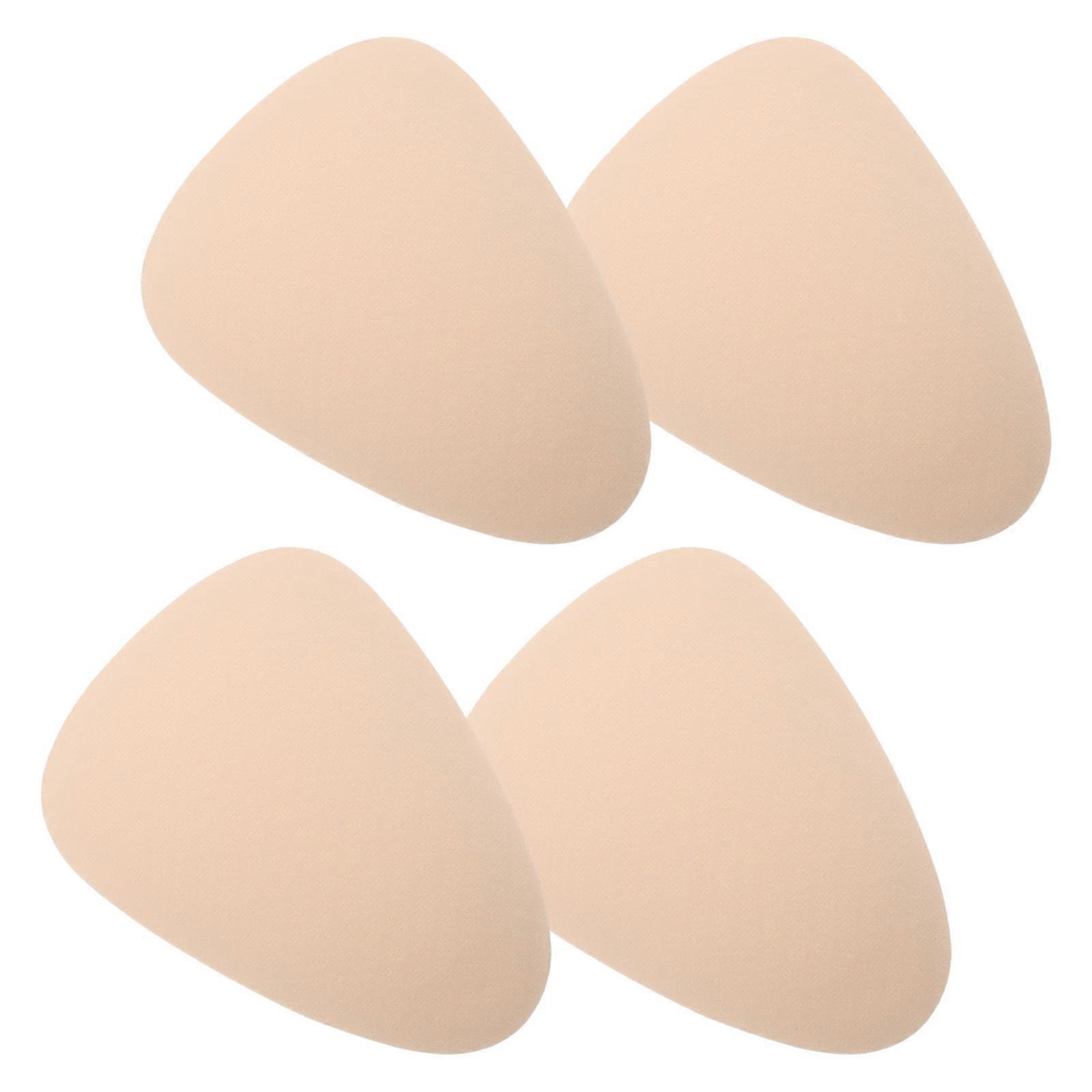 Butt Pad Inserts for Women Made from Durable Chinlon Material Beige Enhanced Front Design