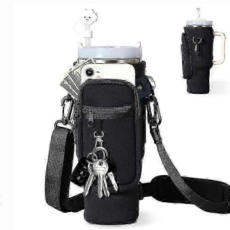 2025 Taška na láhev s vodou s kapsou na telefon pro Stanley 40oz Tumbler