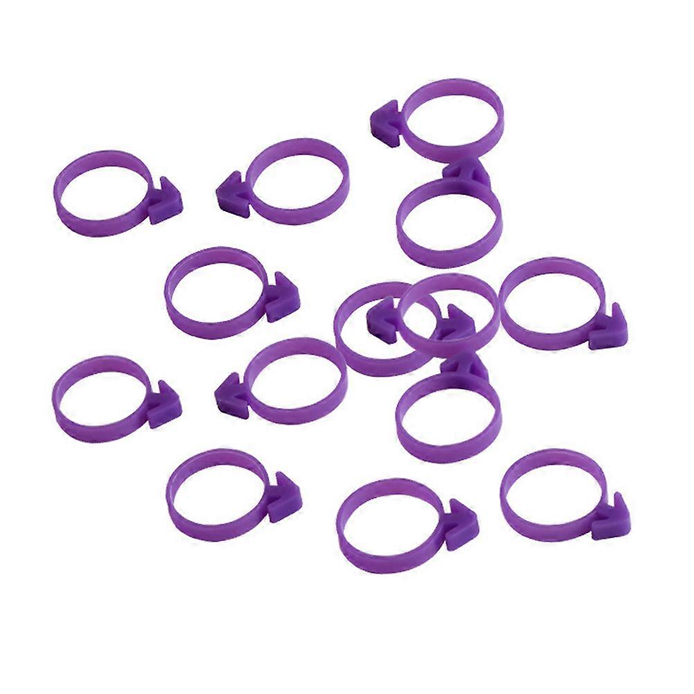 50pcs Pastry Bag Fixed Ring Pastry Bag Round Buckle Cream Piping Bag Sealing Belt