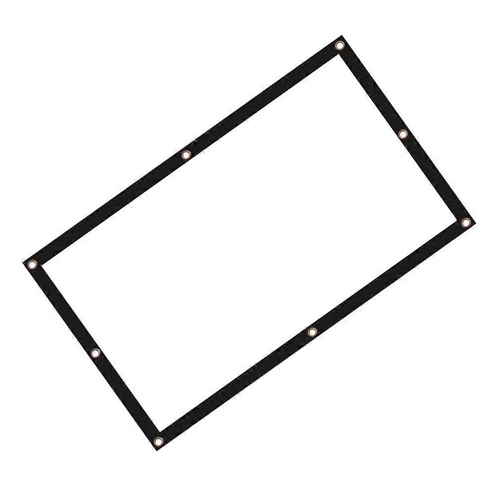 1PC Portable Projector Screen with High End White Fiber Material for Office and Home Theater Use Size 16