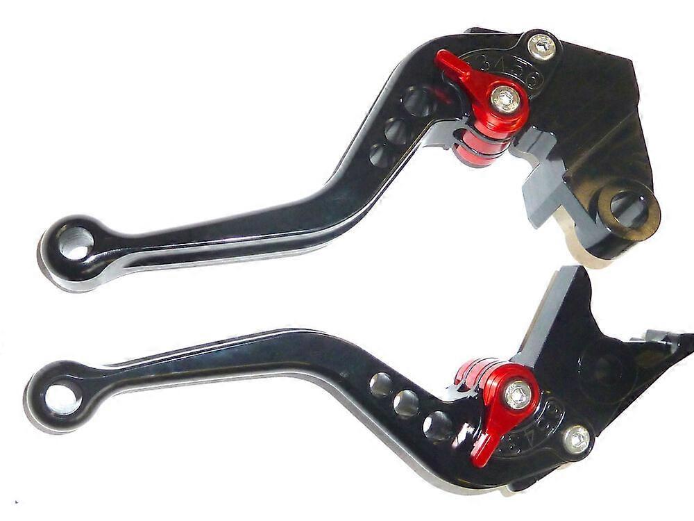 חל על KAWASAKI Z750 2007-2012 בלם שחור קצר & מנופי מצמד סט מסלול מירוץ S14L