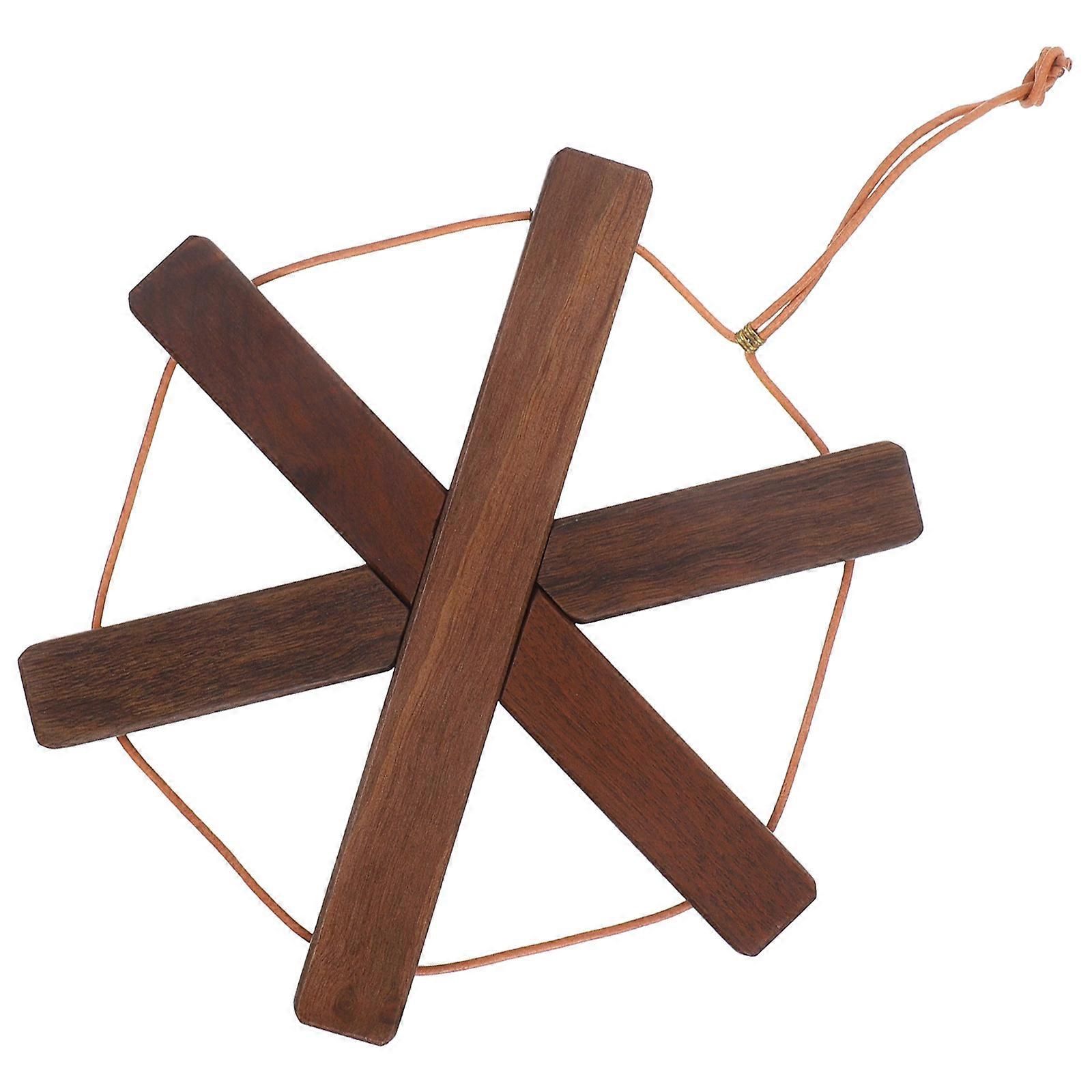 Heat Resistant Wooden Pot Holders Countertop Trivets Decorative Coasters Kitchen Hot Pads for Dishes