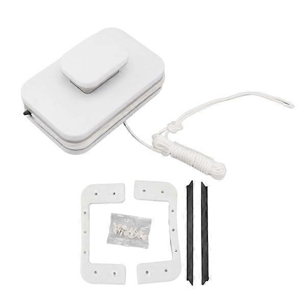 Magnetic Window Cleaner Double Sided Large Handle Safe Stable Sturdy Plastic Window Cleaning Tool for Office