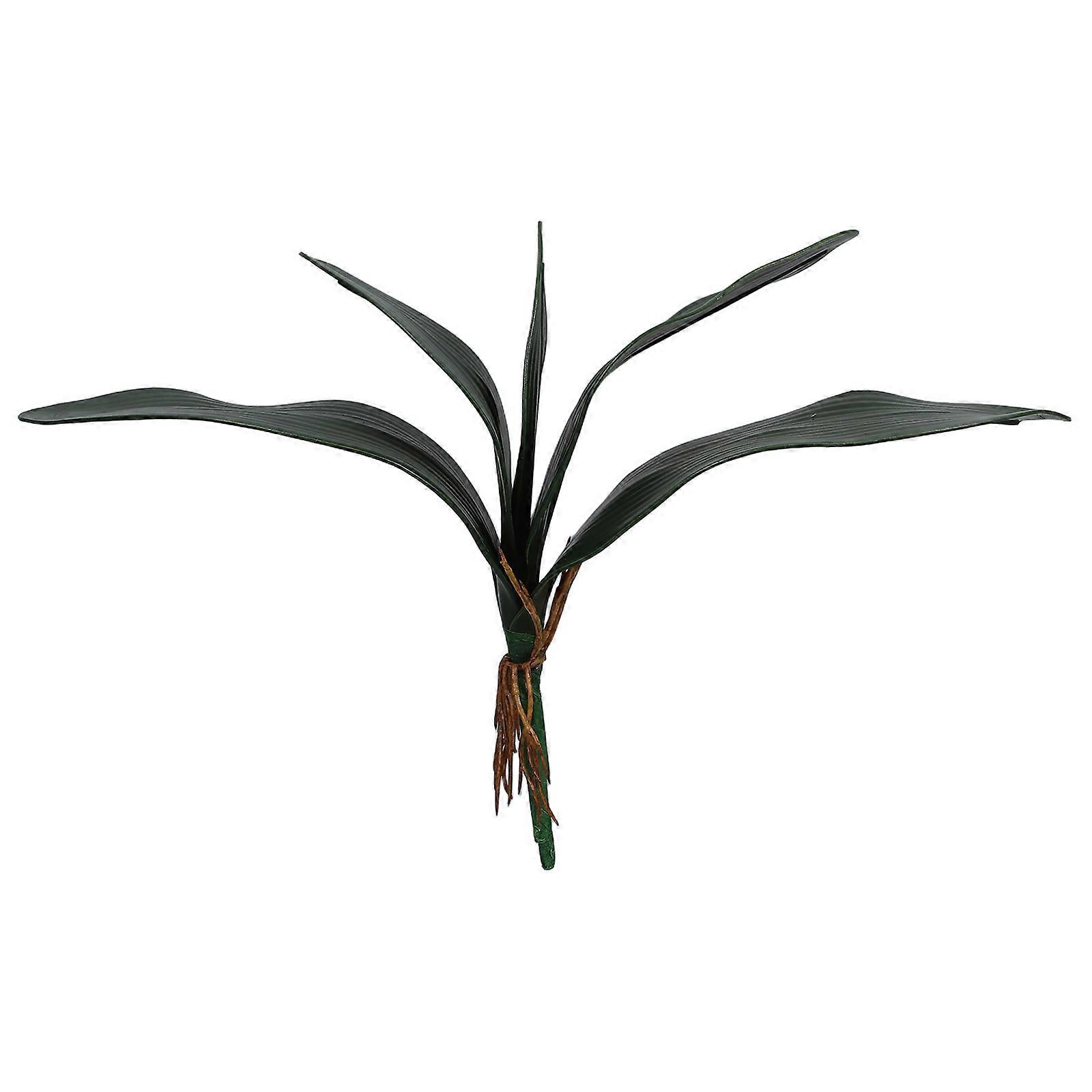 Artificial Green Leaf Plant for Home Office Decoration Made of EVA Foam 29cm