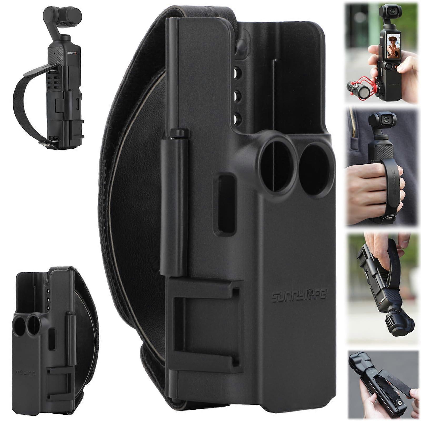Hand Strap Extension Handle With Protective Frame Compatible With DJI Osmo Pocket 3 Accessories