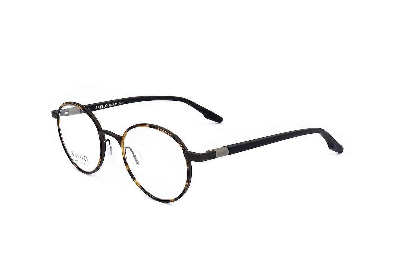 Eyewear Frames Safilo SAGOMA 02 TOD GREY HAVANA 48/20/145 MAN