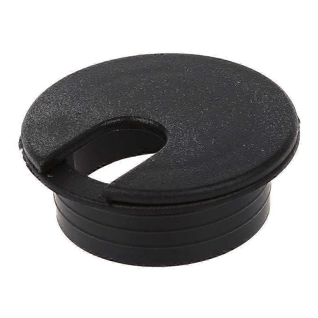 10 pcs 35mm black cable grommet cable outlet desk table wire