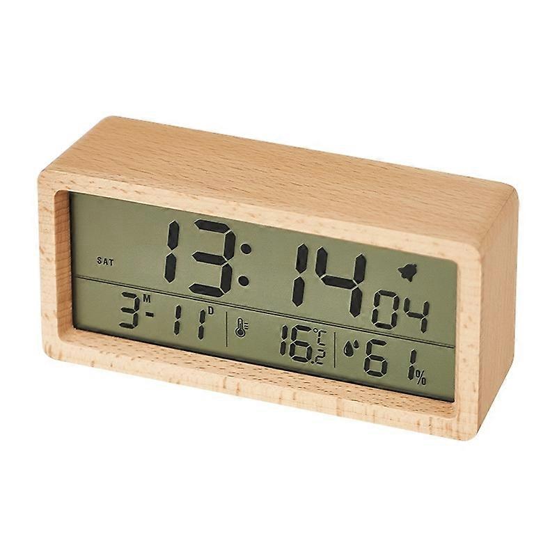 1906 Large Screen Temperature And Humidity Clock