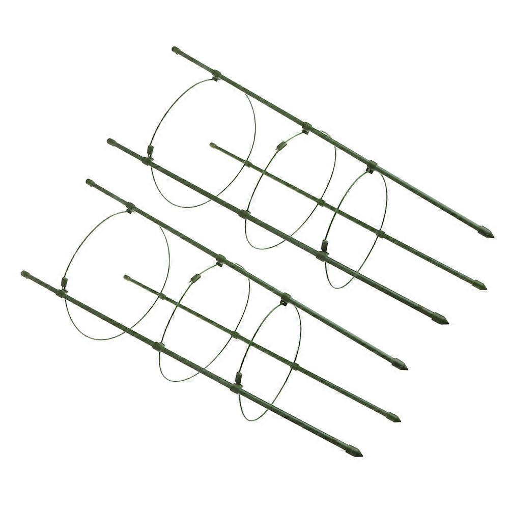 Durable Garden Trellis Plant Support Cages for Tomato Pepper Eggplant Resistant Vegetable Cage Stands Coated for Vertical Growth