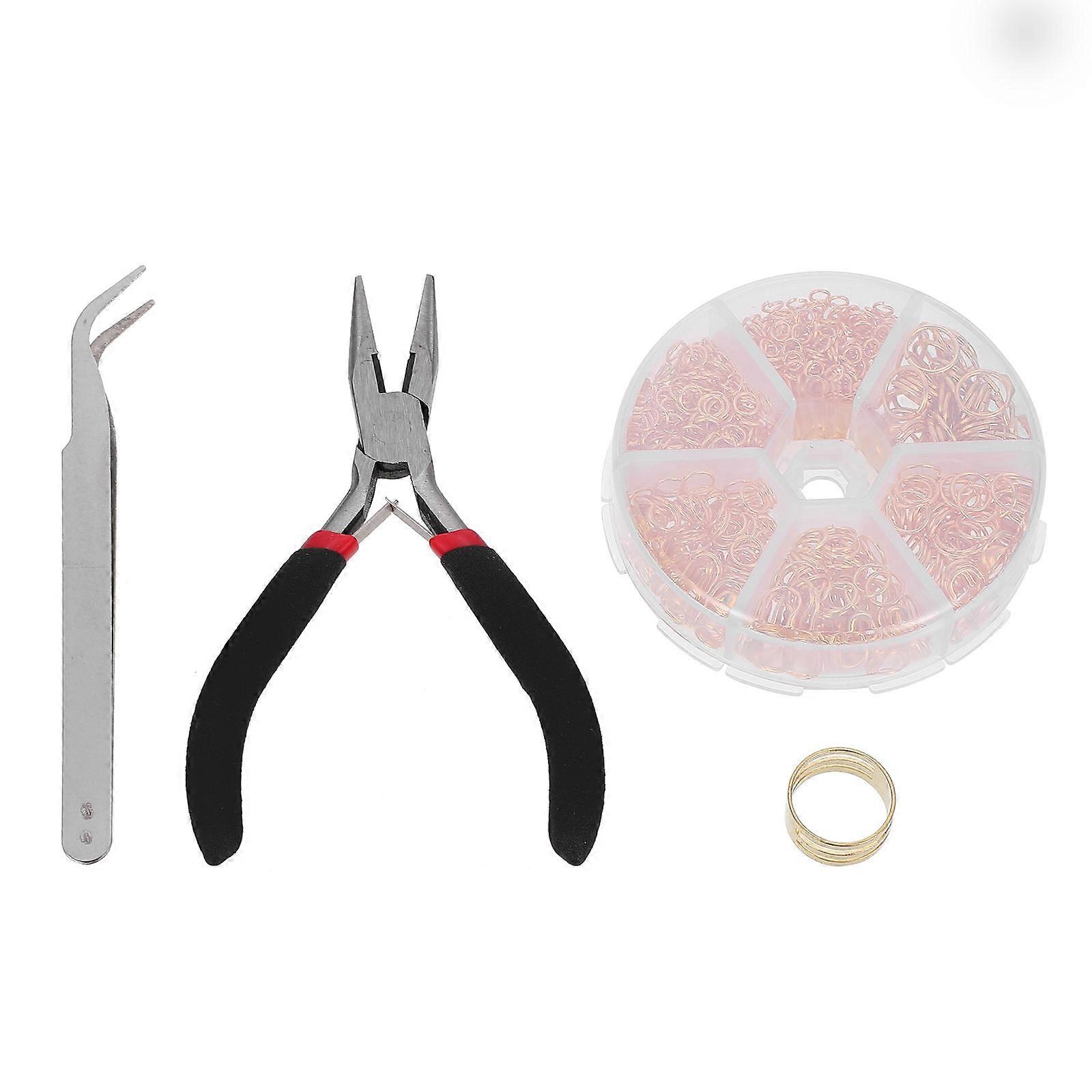 Jewelry Making Jump Ring Set 880 Pcs Durable Golden Circular Jump Rings For Jewelry Creation And DIY Crafting