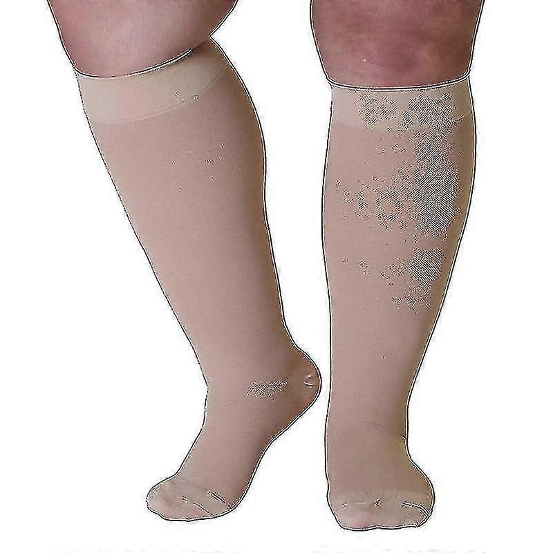 Compression Socks For Men Women, 20-30mmhg Graduated Compression Socks Plus Size For Shin Splint, Varicose