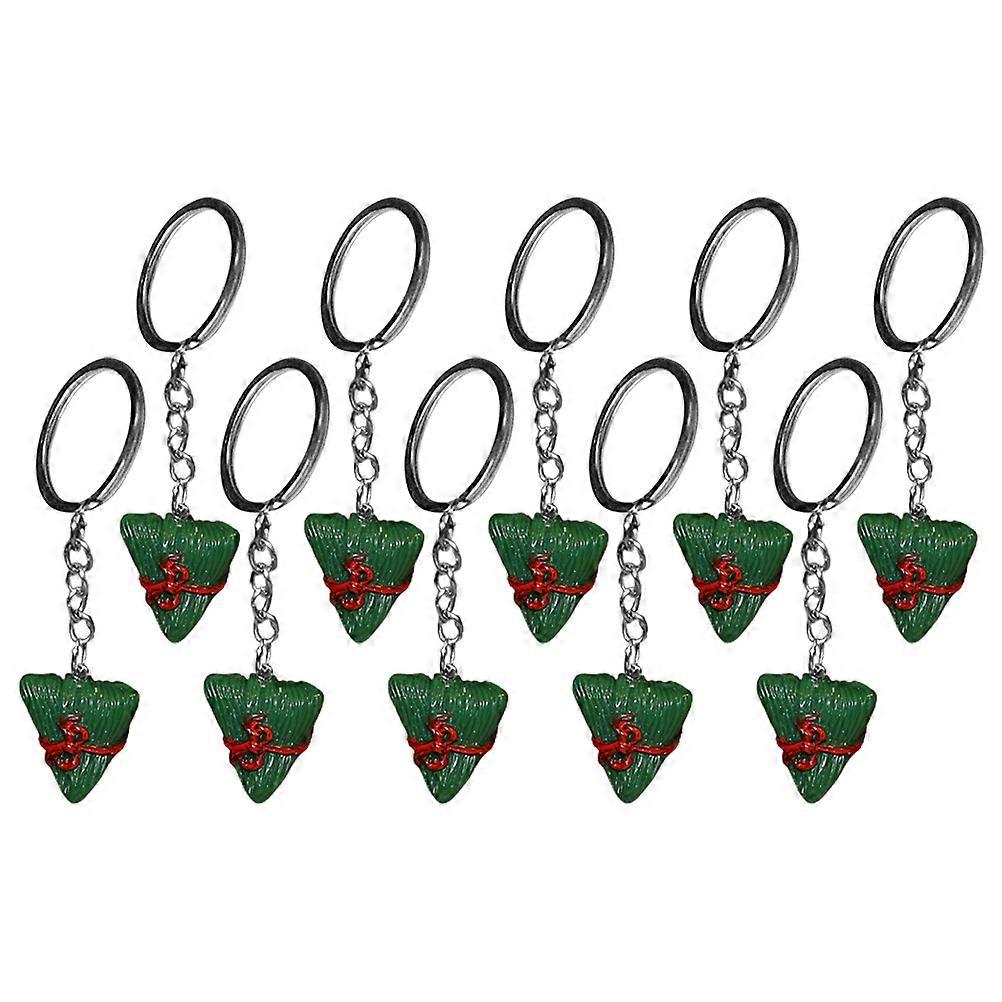 Decorative Keychains With Simulation Style For Festival Practical 10Pcs