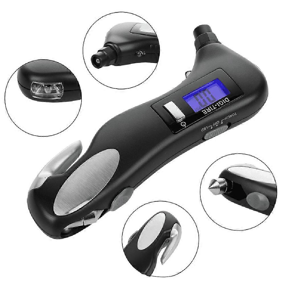 Vislone Digital Tire Pressure Gauge Digital Tire Inflator Tire Tester Meter