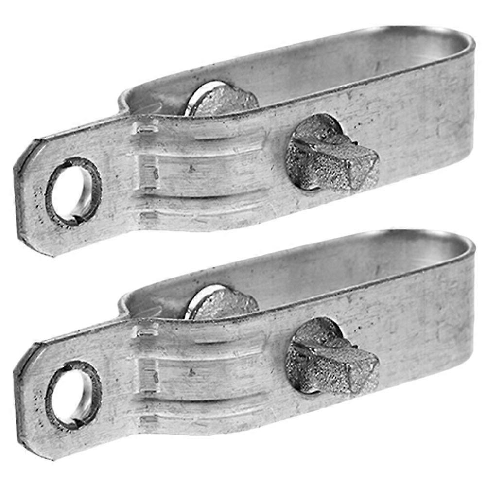 Wire Tensioner for Daily Use Made of Steel with High Impact Resistance and Toughness Silver 2 Pieces