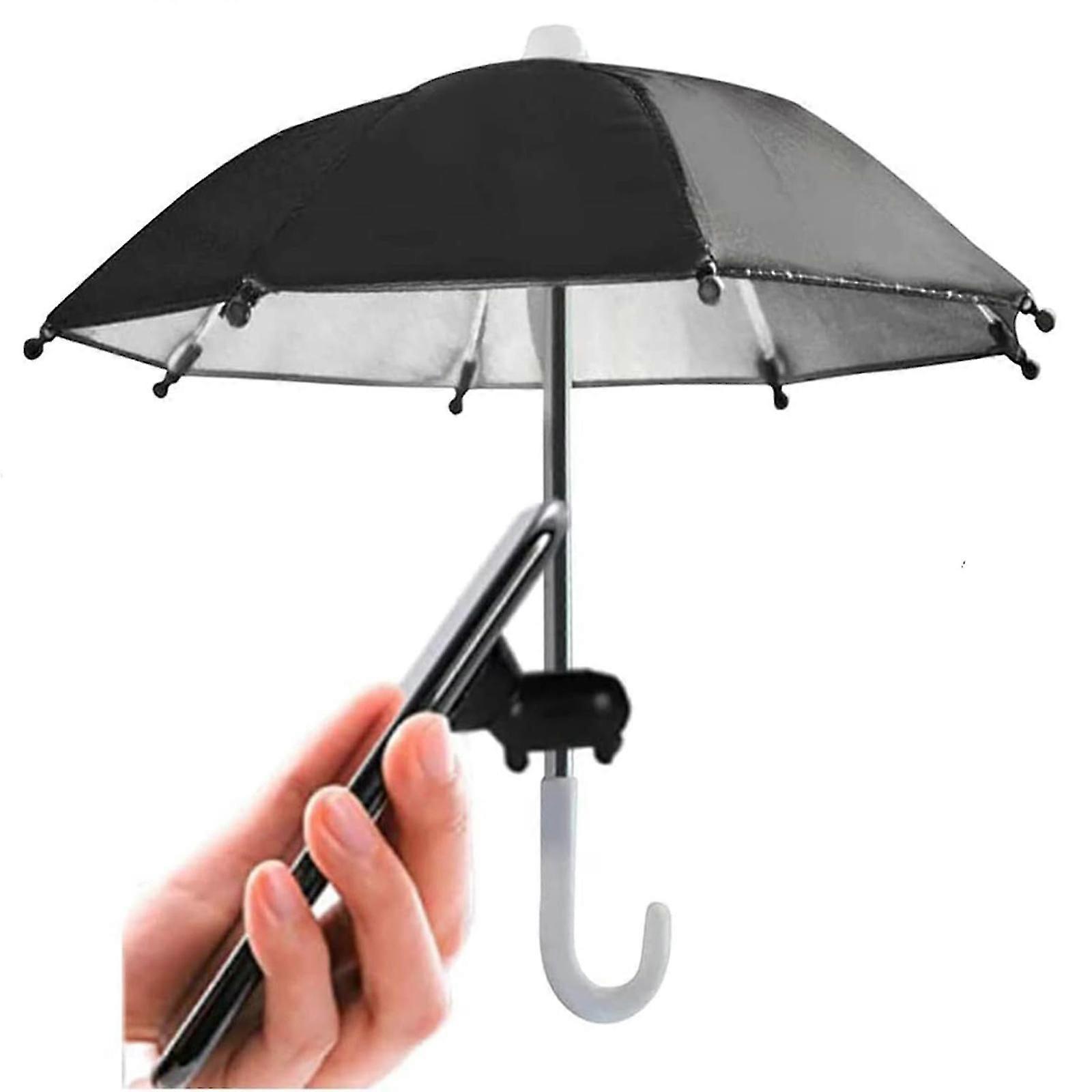 Phone Umbrella Suction Cup Stand for Sun, Adjustable Piggy Phone Holder, Outdoor Phone Sun Blocker Cell Phone Shade Cover