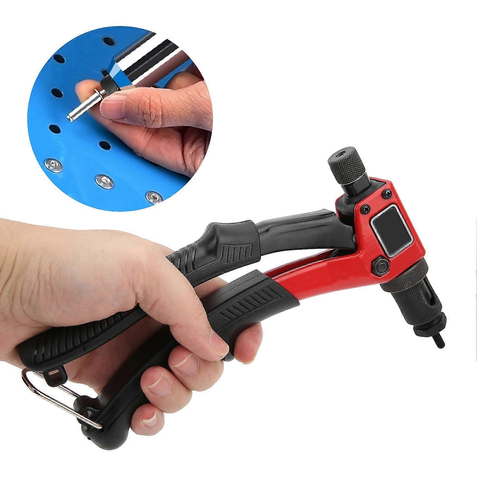 Rivet Gun 2Handle Manual LaborSaving Pull Nail M3 M4 M5 M6 Riveting Tool Hardware 603