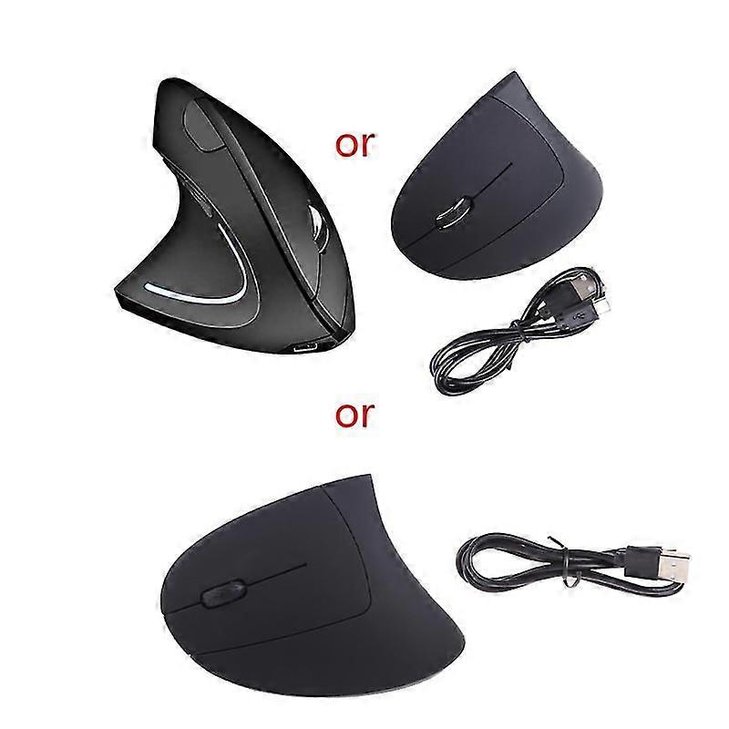 Ergonomic Vertical Mouse PC Computer Replacement Accessories Left-Handed Mouse