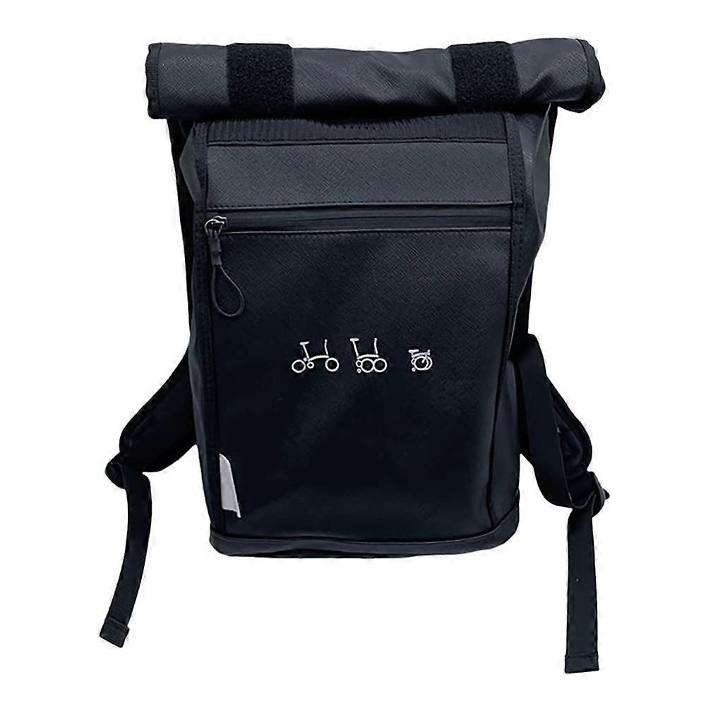 Bicycle Front Bag Backpack with Stand Holder for 3SIXTY Folding Bike Accessories, Waterproof, Durable, Adjustable Size