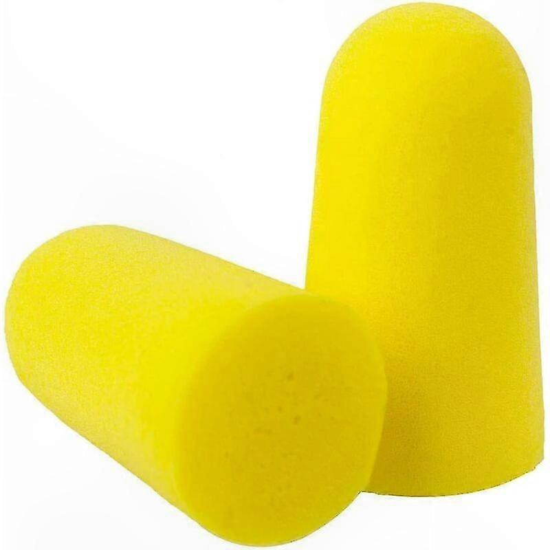 Soft Foam Earplugs (20 Pairs), Noise Reduction for Sleep, Study, Work, Travel, and Construction Projects