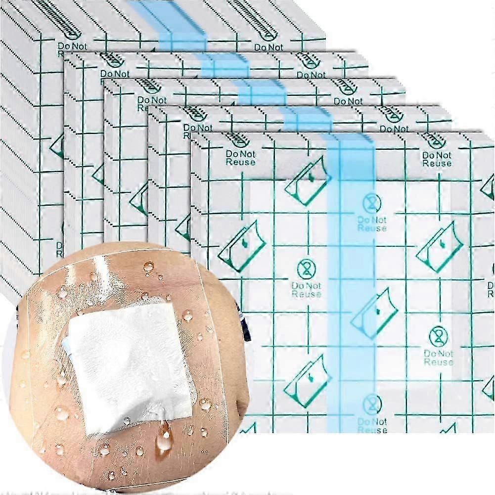 Waterproof PD Dialysis Catheter Shower Cover 9x9 with No Glue On The Center