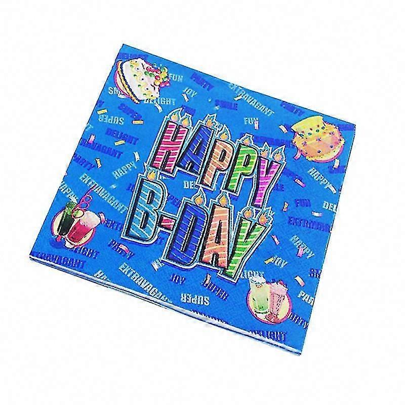 1pcs Printed Napkin for Party Decorations, Dinner Table Setting, and Special Events