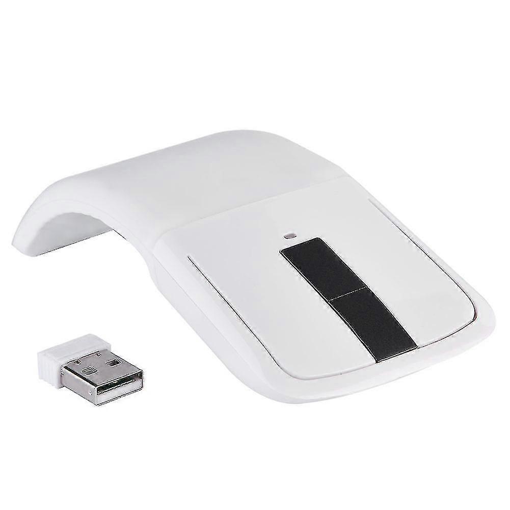 2.4 GHz Foldable Wireless Arc Touch Mouse USB Receiver for PC NoteBook Smart TV