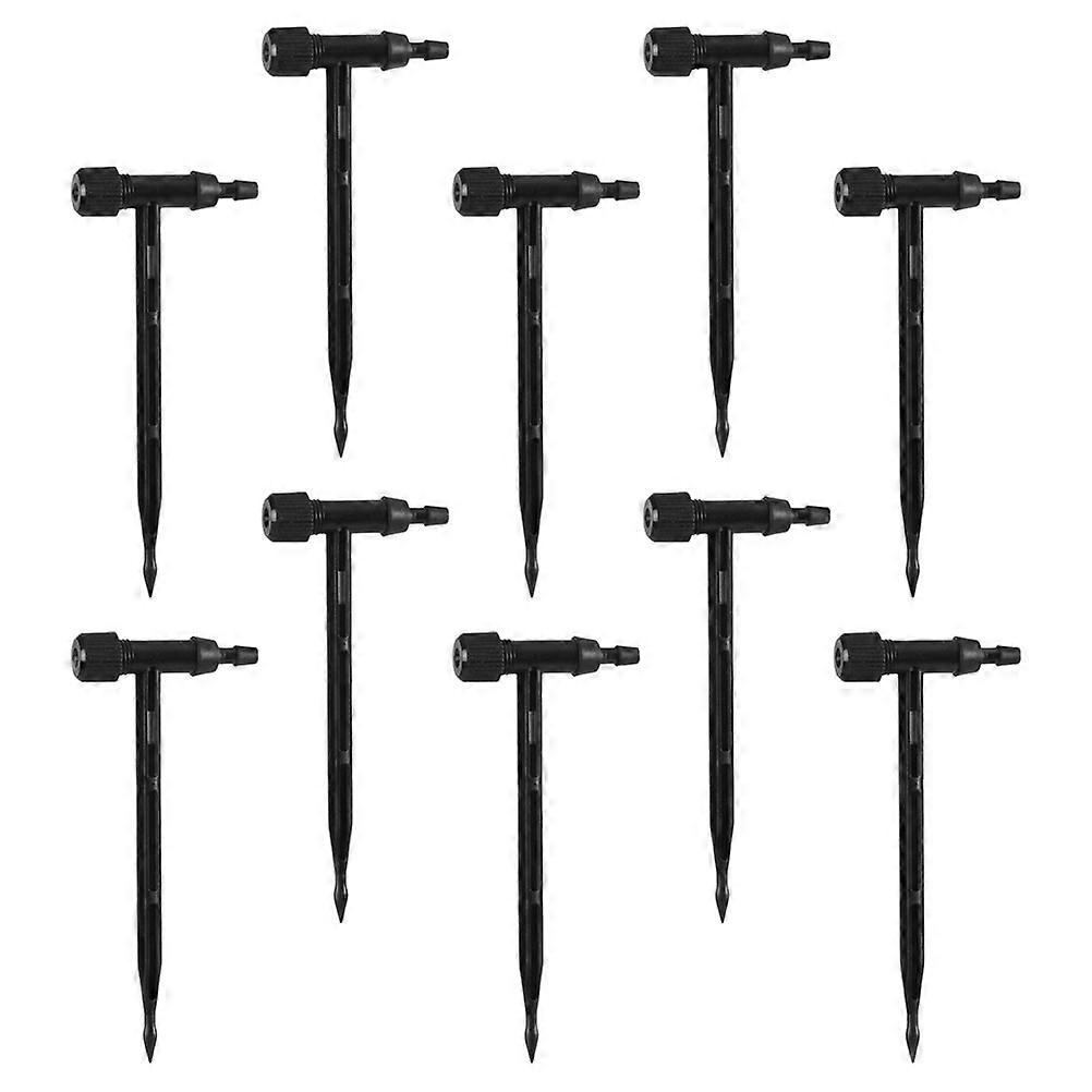 Garden Irrigation Drip Emitters with Adjustable Water Flow 10Pcs Pack
