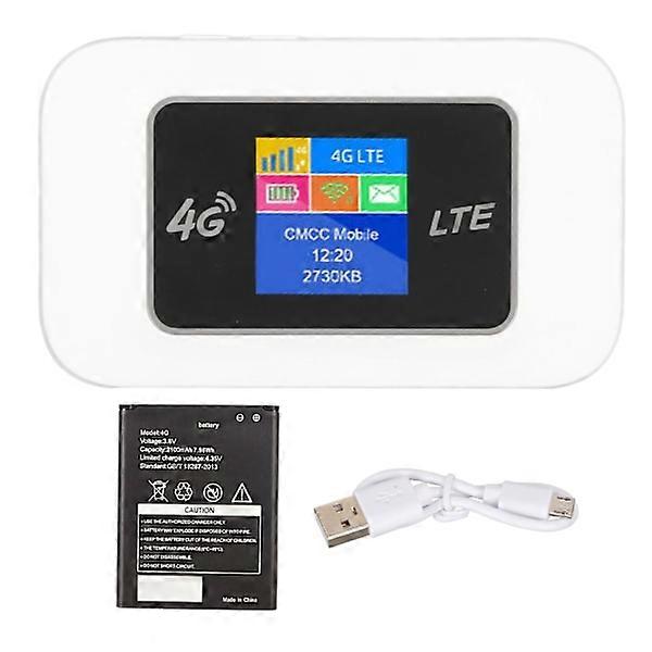 Routeur de point d’accès mobile 4G LTE CAT4 Point d’accès WiFi haut débit portable pour les voyages, les voyages d’affaires en plein air, connectez-vous n’importe où