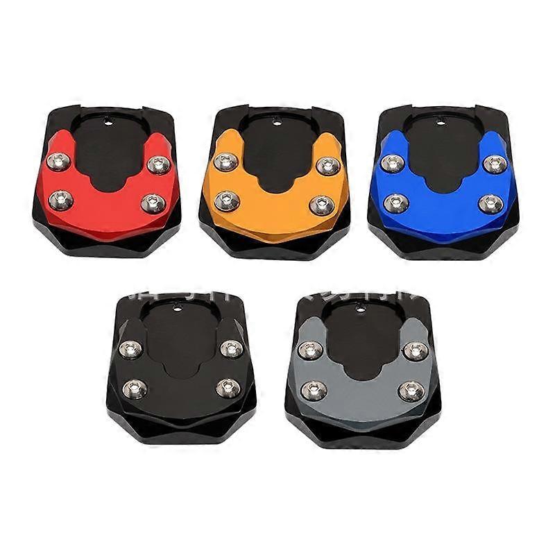 Aluminum alloy parking side stand, suitable for Yamaha XMAX series, with an enlarged base for greater stability