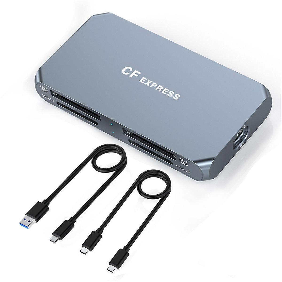 Multifunction XQD Data Card Box Customized Camera SD Memory Card Reader CFe-TypeB Card Reader Manufacturer