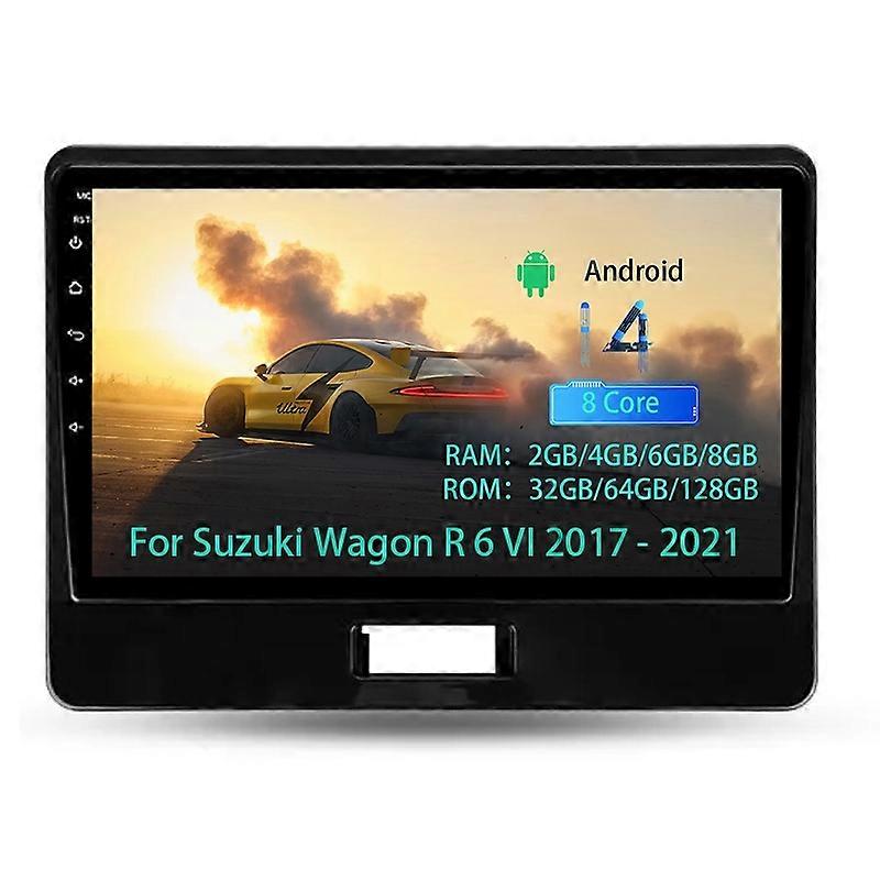 Android For Suzuki Wagon R 6 VI 2017 - 2021 Car Radio Multimedia Video Player Navigation stereo GPS