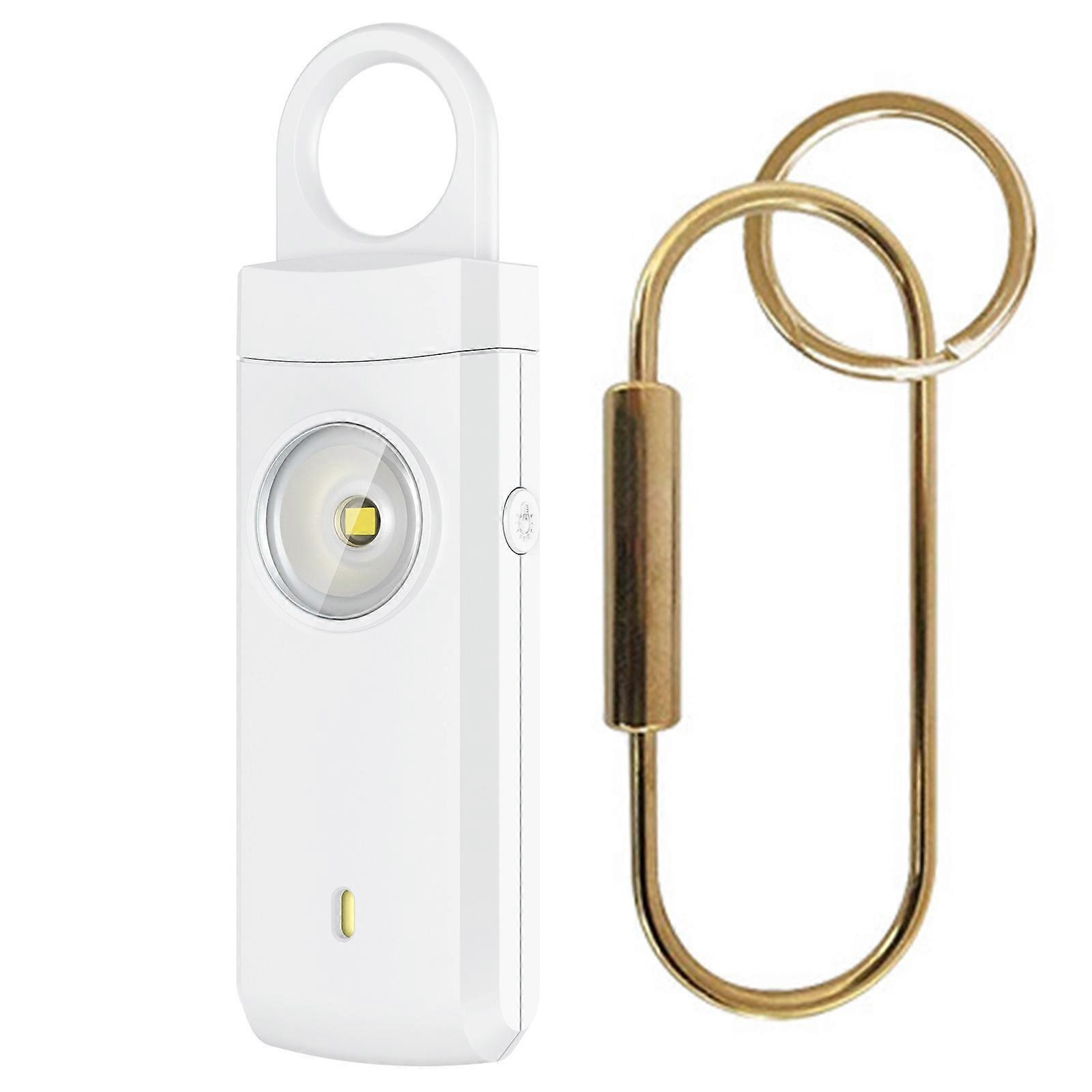 INF 130dB Rechargeable Personal Security Alarm with LED Light 