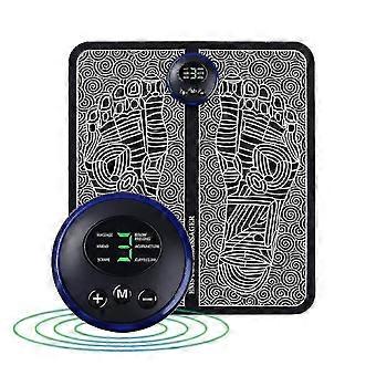 Massageador elétrico para pés Ems 2025, para circulação, reflexologia podal, massageador para circulação dos pés - 6 modos, 9 intensidades_FML03