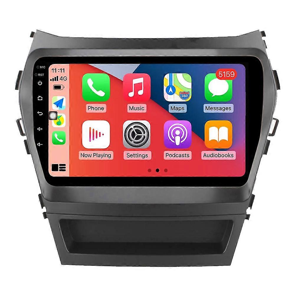 Car Multimedia Player For Hyundai Santa Fe 3 2013 - 2016 CarPlay Android Auto Stereo Radio GPS Navigation Autoradio Bluetooth 2Din Video Touch