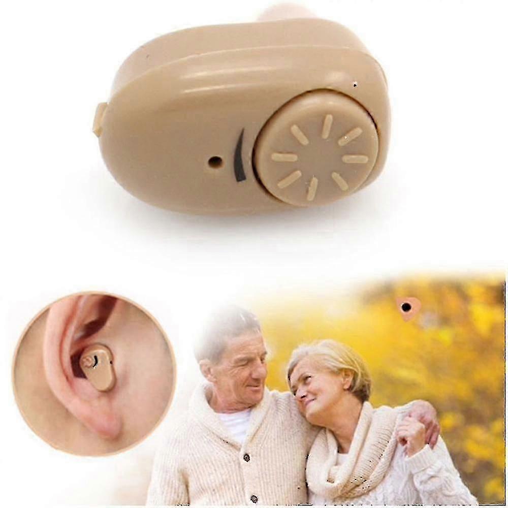 Invisible Mini In-Ear Hearing Deaf Assisted Sound Amplifier Booster for Seniors