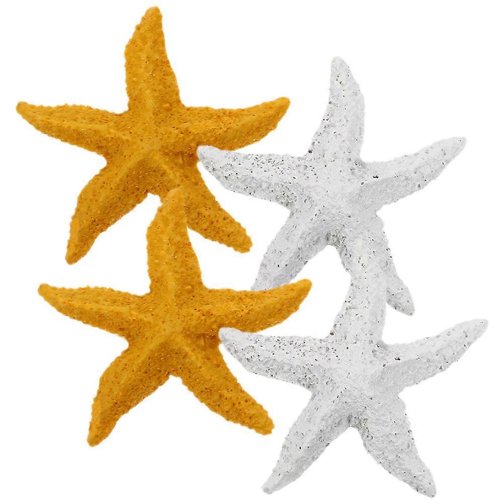 Fish Tank Ornaments Decorations 20Pcs Assorted Color Resin