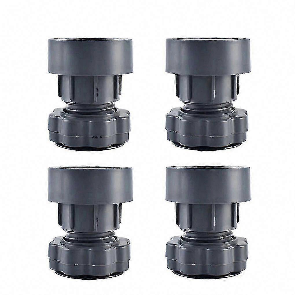 4pcs Adjustable Non-Slip Washing Machine Feet for Stable and Universal Use