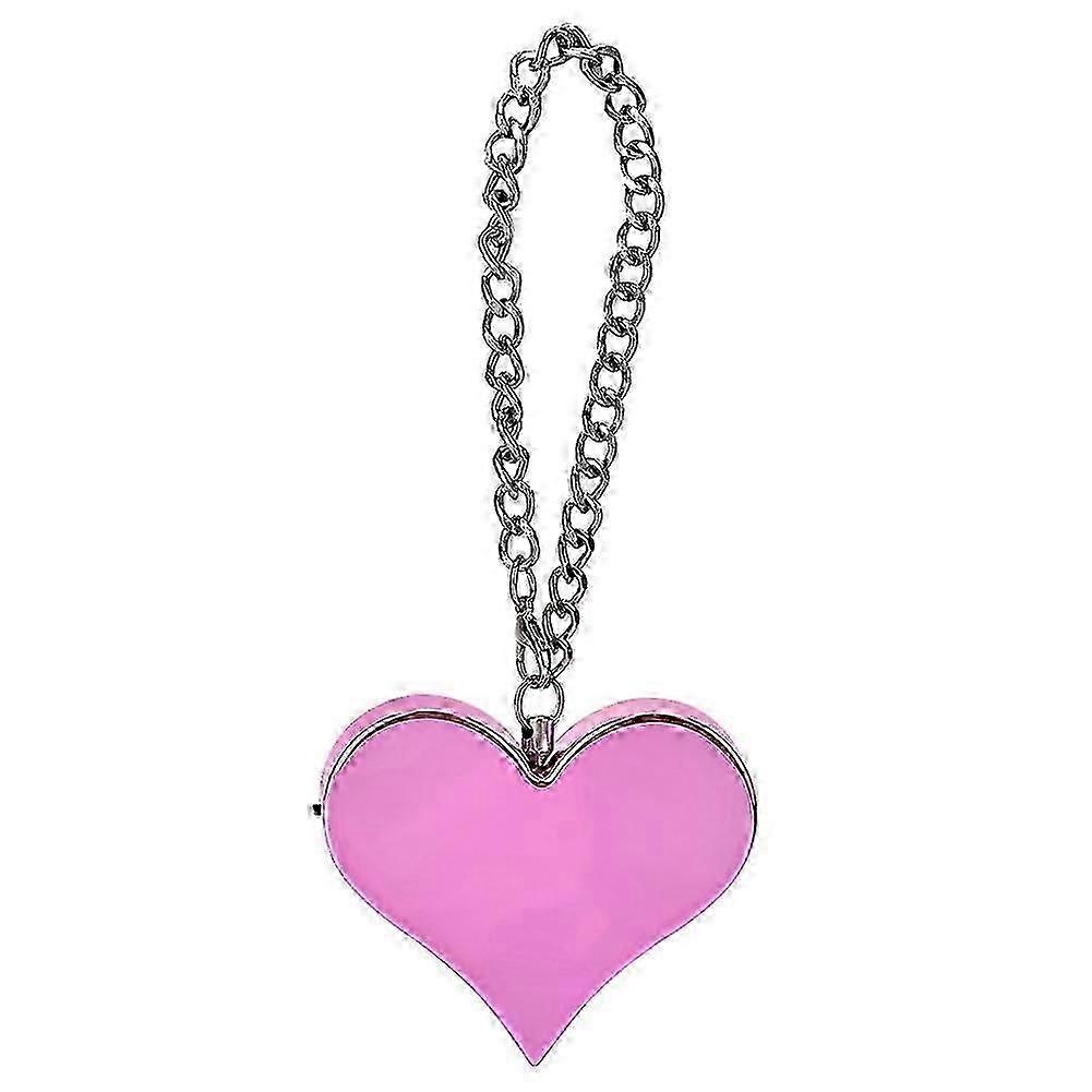 130DB Heart Shape Personal Security Alarm Keychain Emergency Self Defense SirenZZ16