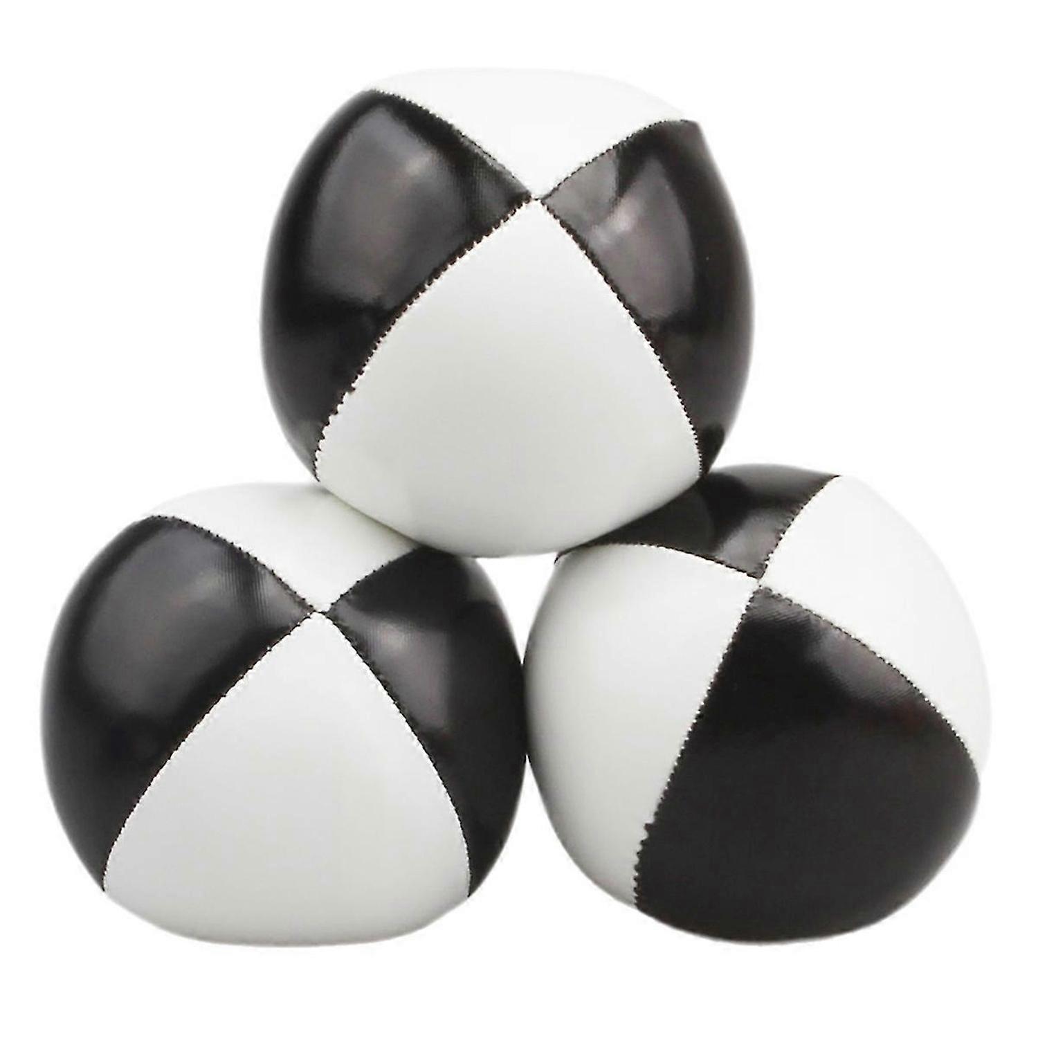 Hand Throwing Ball Elastic Soft Rubber High-End Magic Juggling Ball,B