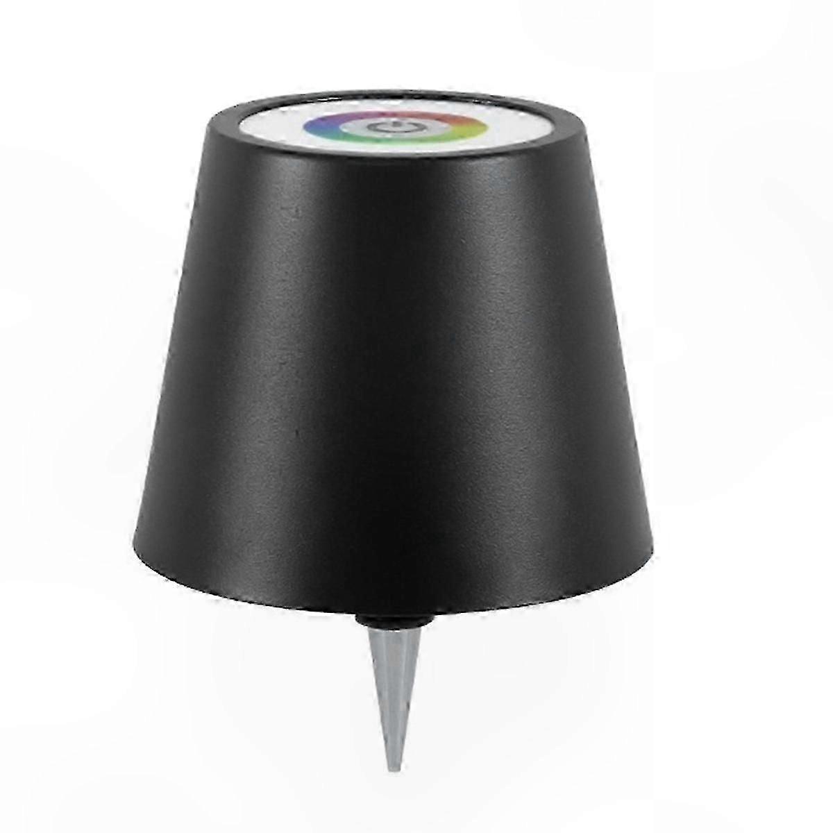 RGB Wireless Bottle Lamp with Stepless Dimming and Rechargeable LED Light Shade for Decorative Use