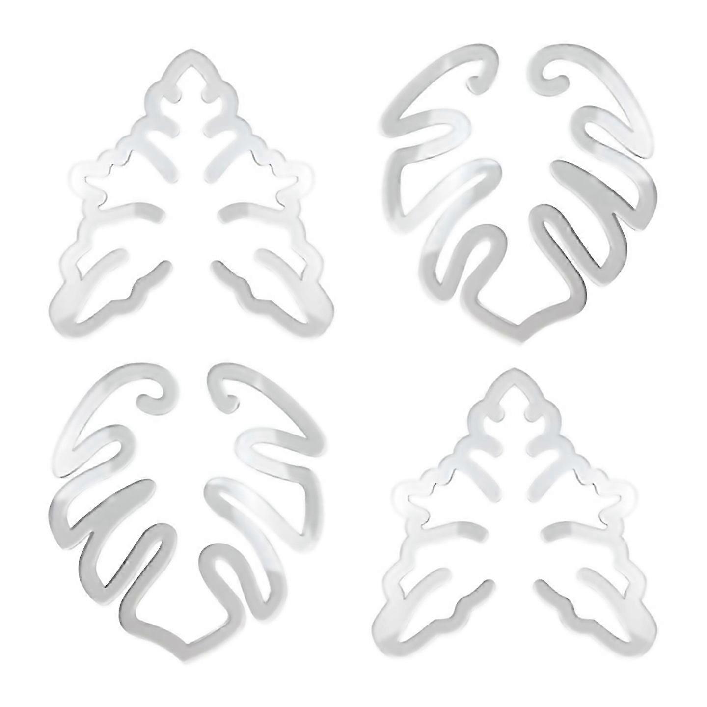 For 4pcs Plant Stem Plastic Supportreusable Plant Retaining Supportab